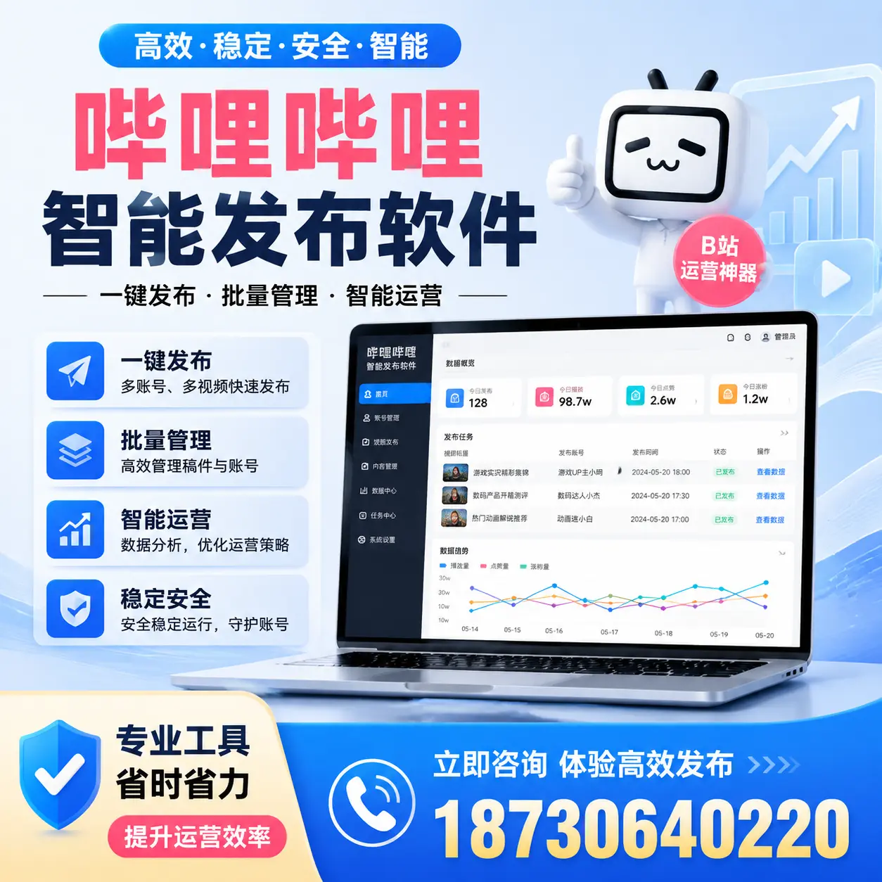 解密哔哩哔哩智能发布软件：功能与优势分析在 韶关